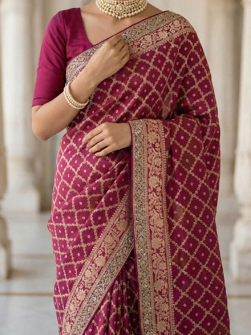  authentic Banarasi handloom