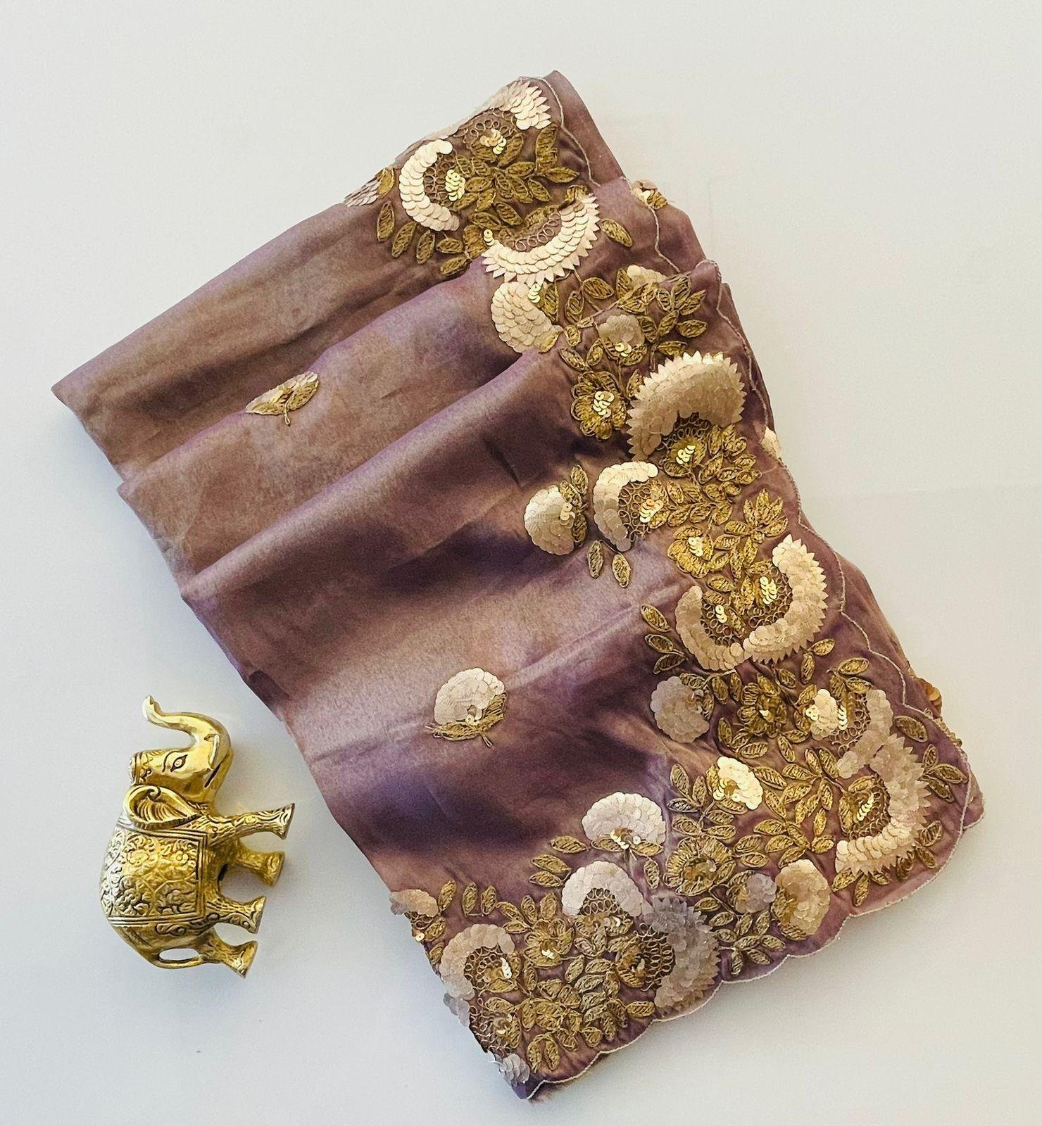 GOTA PATTI WORK SAREE