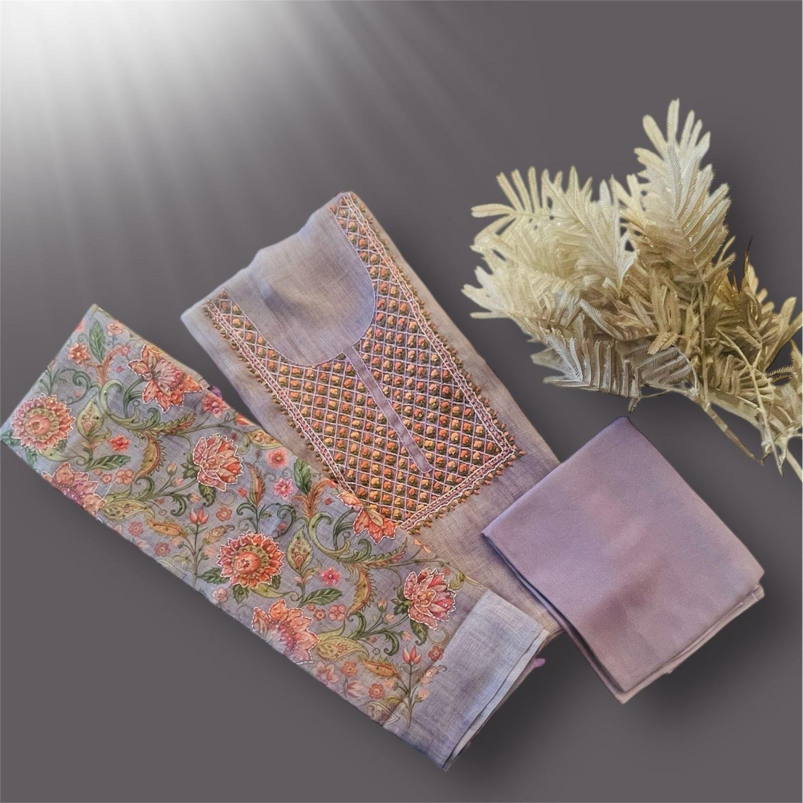 UNSTICHED DRESS MATERIAL