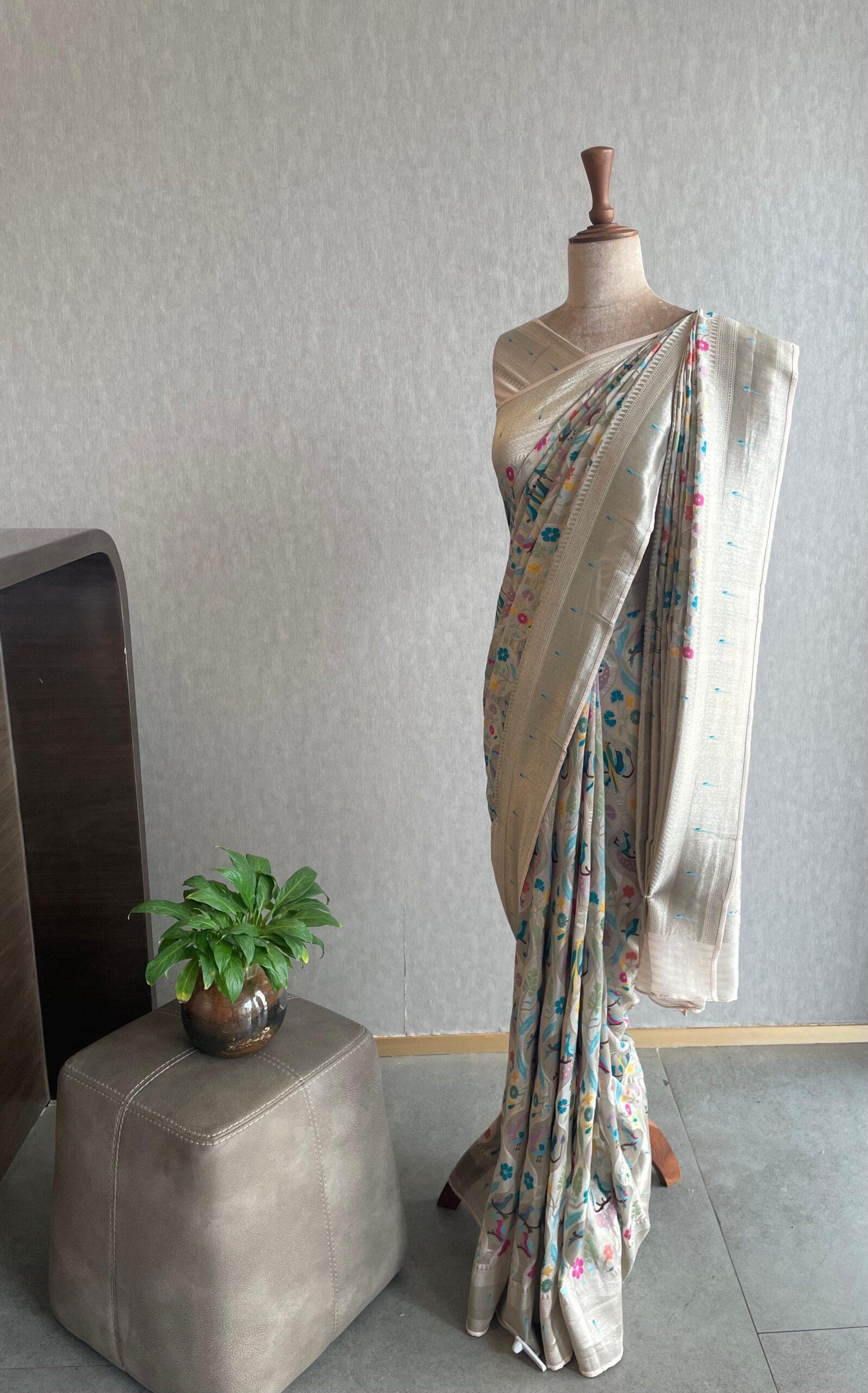GEORGETTE PATHAINI PARTY WEAR SAREE