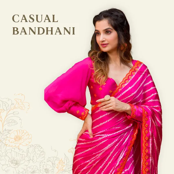 casual Bandhani collection