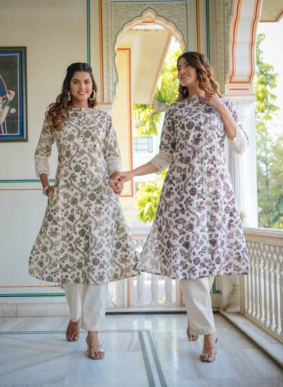 Ladies Designer Kurtis at best price in Hyderabad by Aslam Textiles | ID:  20889056673