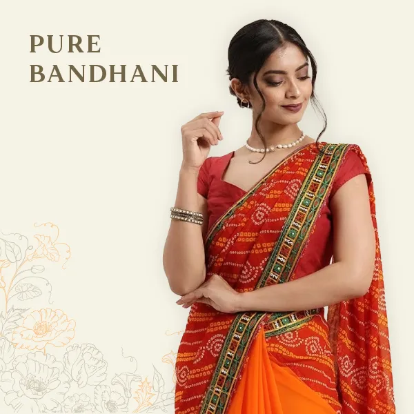 pure Bandhani collection