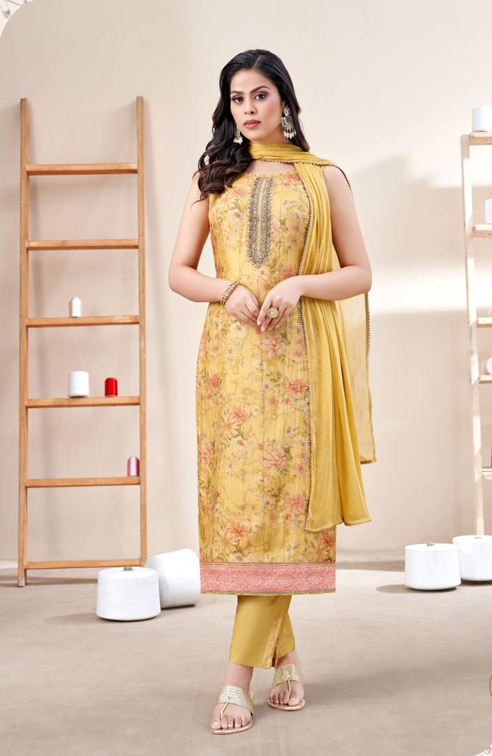50 Latest Yellow Salwar Suit Designs for Weddings and Festivals (2022) -  Tips and Beauty | Salwar suit designs, Salwar suits party wear, Anarkali  dress pattern